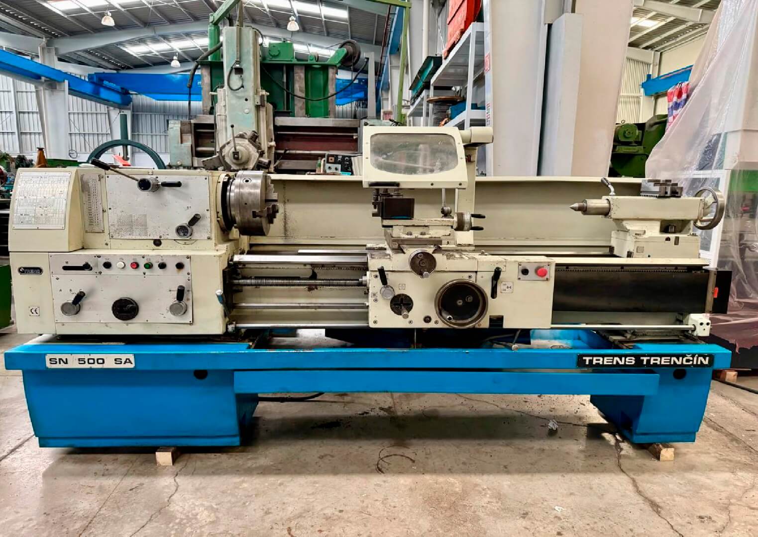 Torno TOS SN 500 SA · 1.5 m entre centros (Maq. 1490)